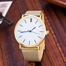 Casual Gold Stainless Steel Dress Watch