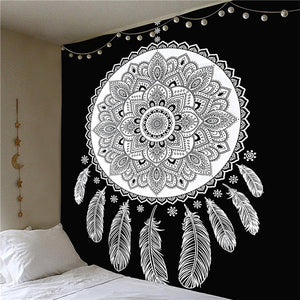 Mandala Dreamcatcher Tapestry