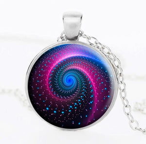 Purple Vortex Pendant