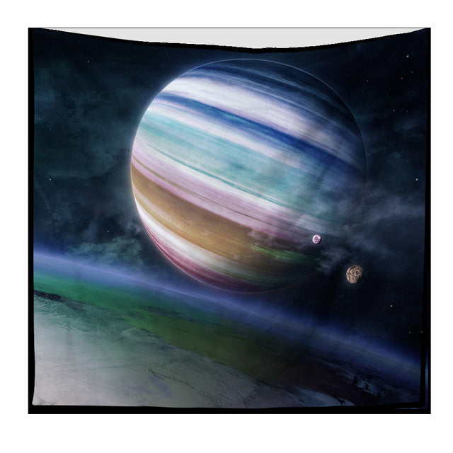 Zeeg Solar System Space Tapestry